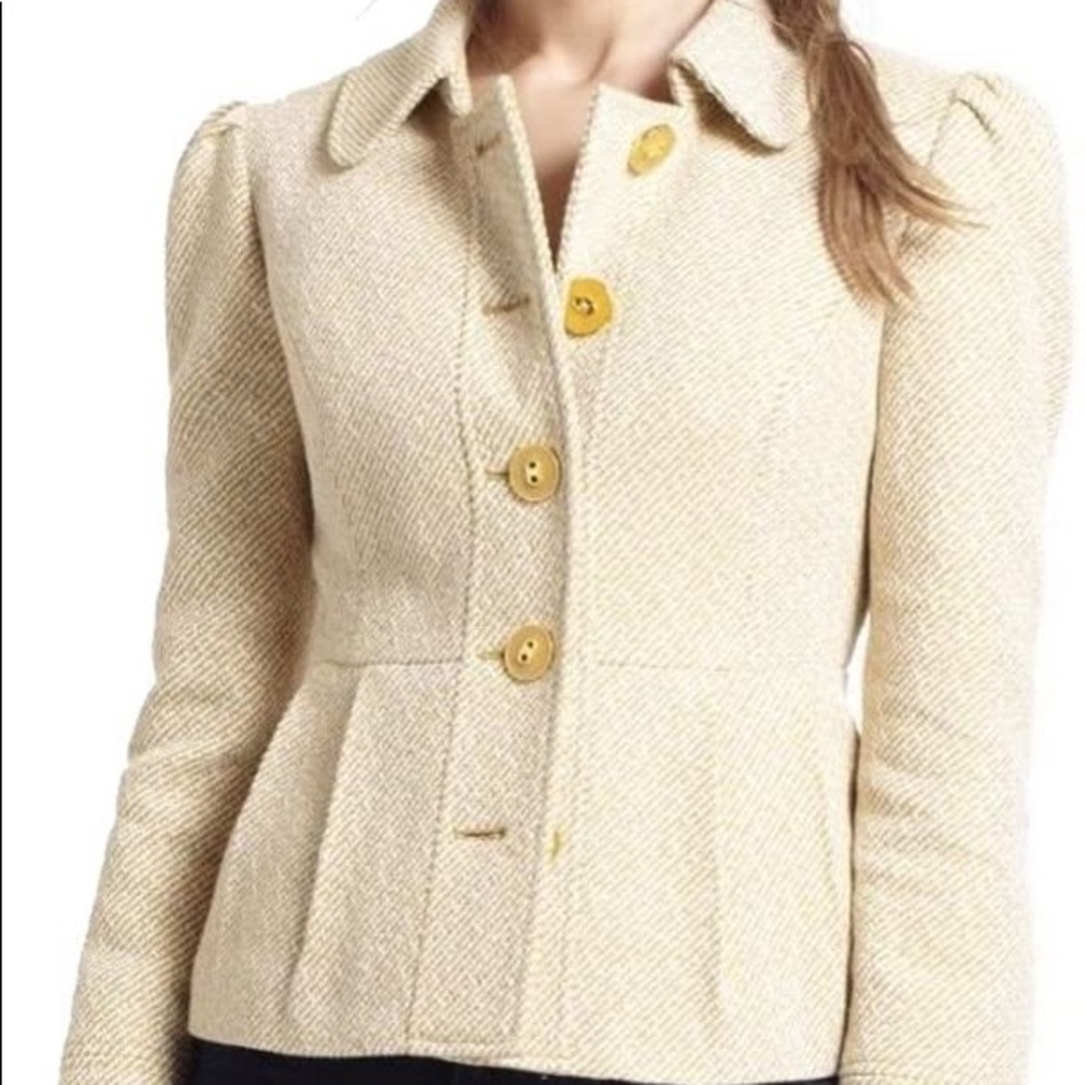 Anthropologie Tabitha peplum blazer